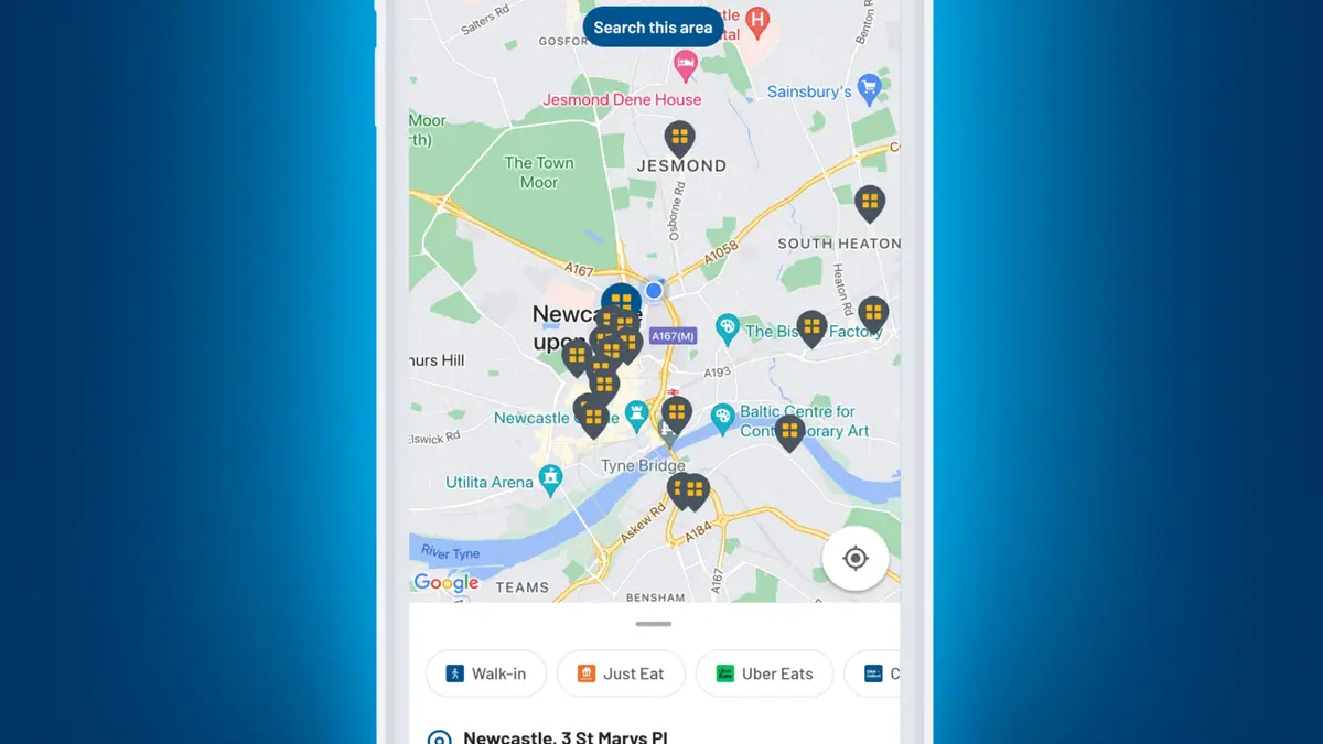 Greggs – bakery in Westerhope, Blaydon on Tyne
